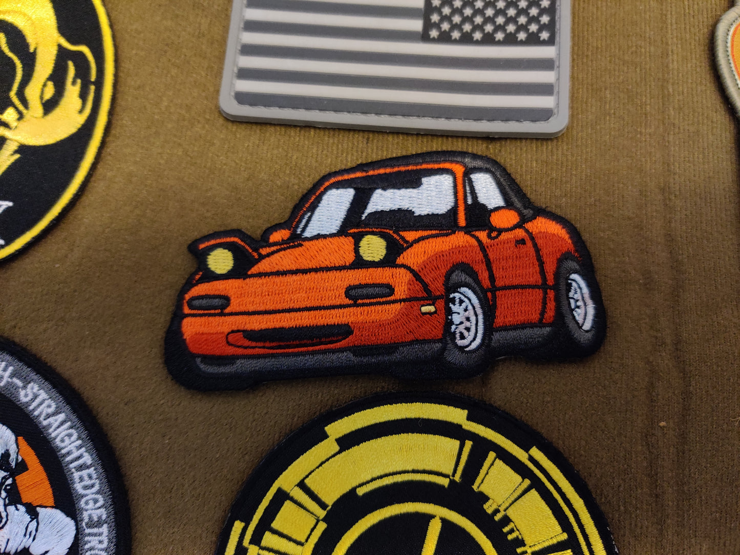 Mazda MX-5 Miata NA Hook and Loop JDM Meme Patch - Custom Car-Inspired Collectible with Premium Stitching